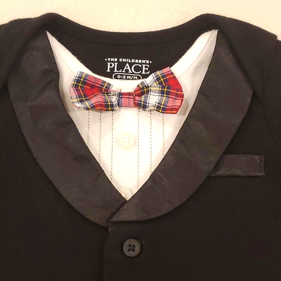 Children's Place Tuxedo Pajamas - Picture 2 of 3